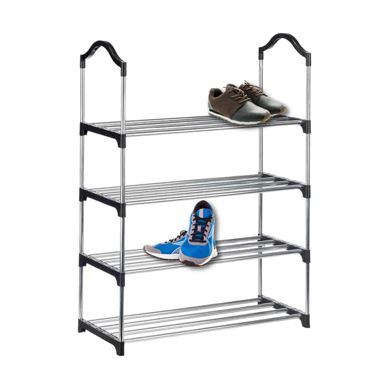 Scarpiera 4 Ripiani Porta Scarpe Organizer Salvaspazio Casa Ufficio Campeggio